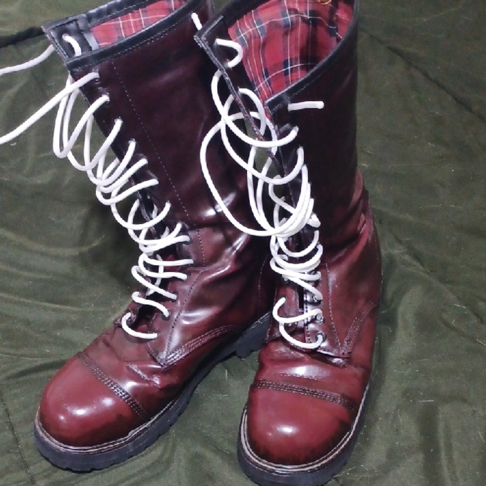 Oxblood Classic Skinhead Boots